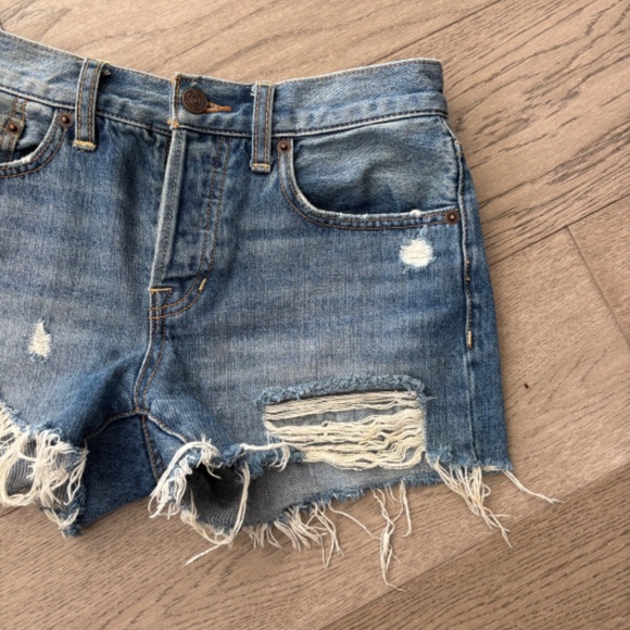 Free People Jean Shorts - Picture 9 of 12